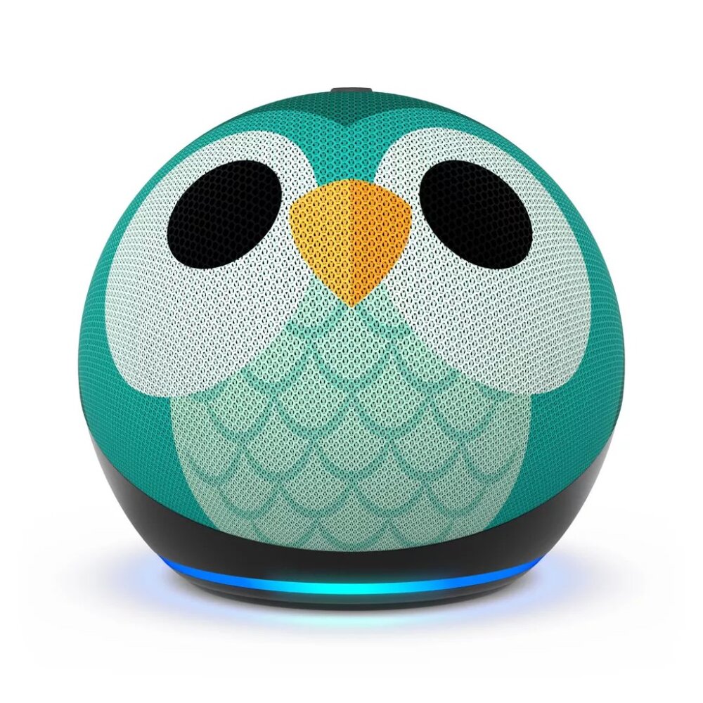 Amazon Kids Echo Dot (5th Gen 2022) Smart Speaker with Alexa - Owl - New in Box